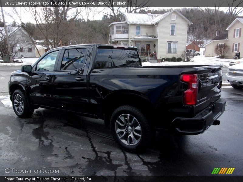 Black / Jet Black 2021 Chevrolet Silverado 1500 RST Crew Cab 4x4