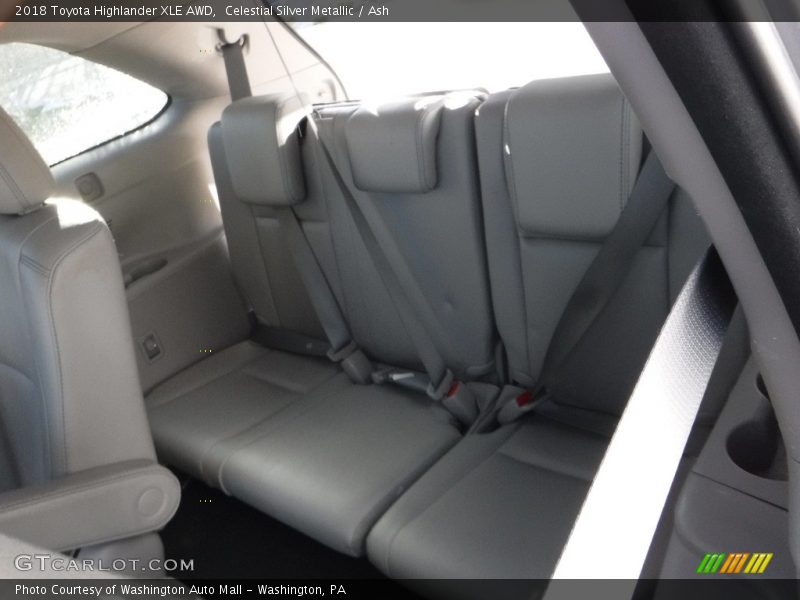 Celestial Silver Metallic / Ash 2018 Toyota Highlander XLE AWD