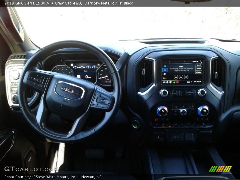 Dark Sky Metallic / Jet Black 2019 GMC Sierra 1500 AT4 Crew Cab 4WD