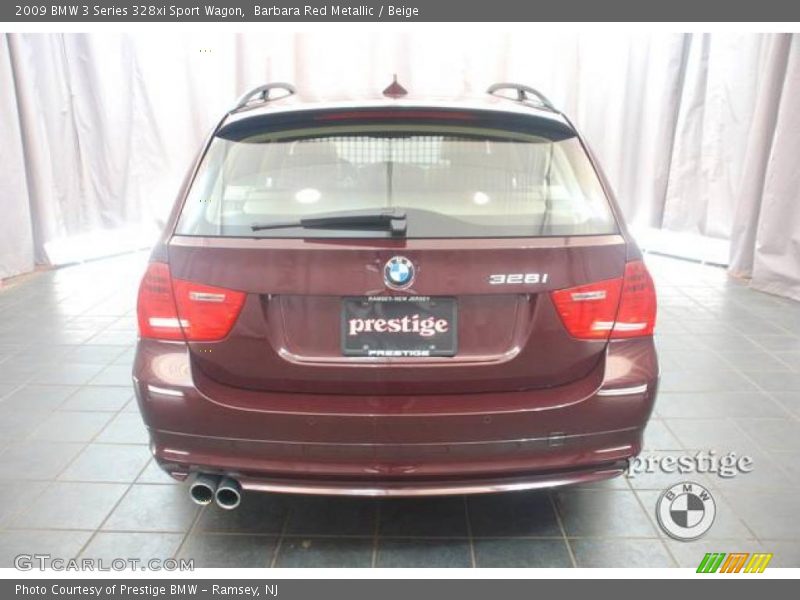 Barbara Red Metallic / Beige 2009 BMW 3 Series 328xi Sport Wagon