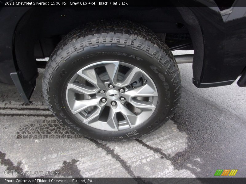 Black / Jet Black 2021 Chevrolet Silverado 1500 RST Crew Cab 4x4