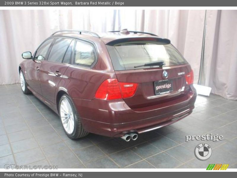 Barbara Red Metallic / Beige 2009 BMW 3 Series 328xi Sport Wagon