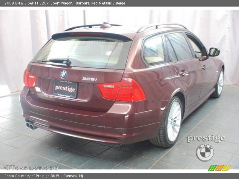 Barbara Red Metallic / Beige 2009 BMW 3 Series 328xi Sport Wagon