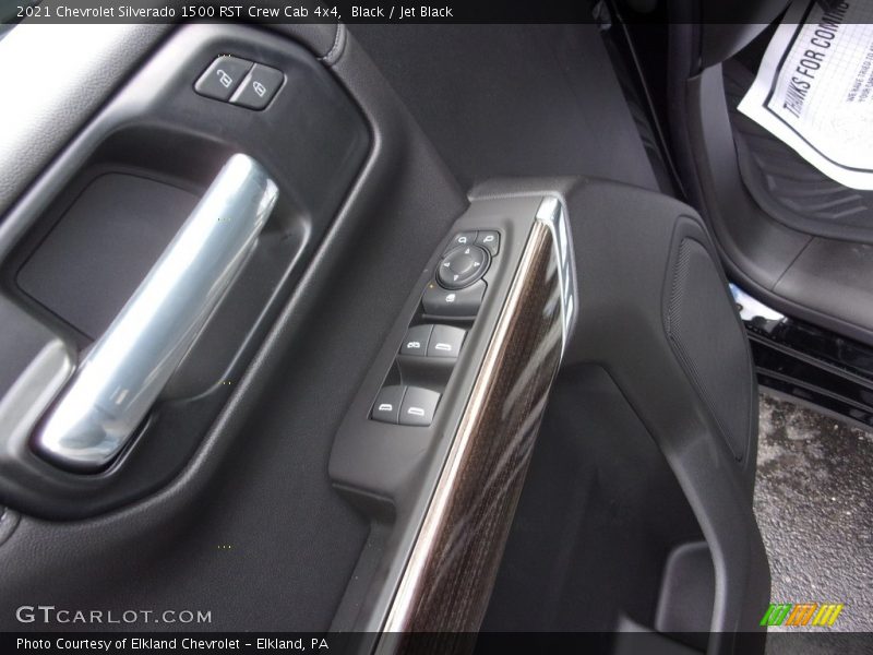 Black / Jet Black 2021 Chevrolet Silverado 1500 RST Crew Cab 4x4