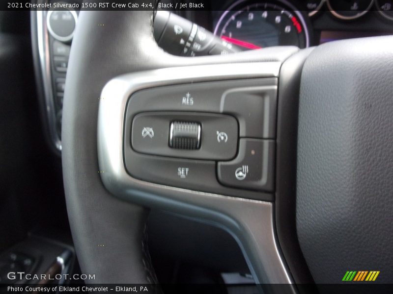 Black / Jet Black 2021 Chevrolet Silverado 1500 RST Crew Cab 4x4
