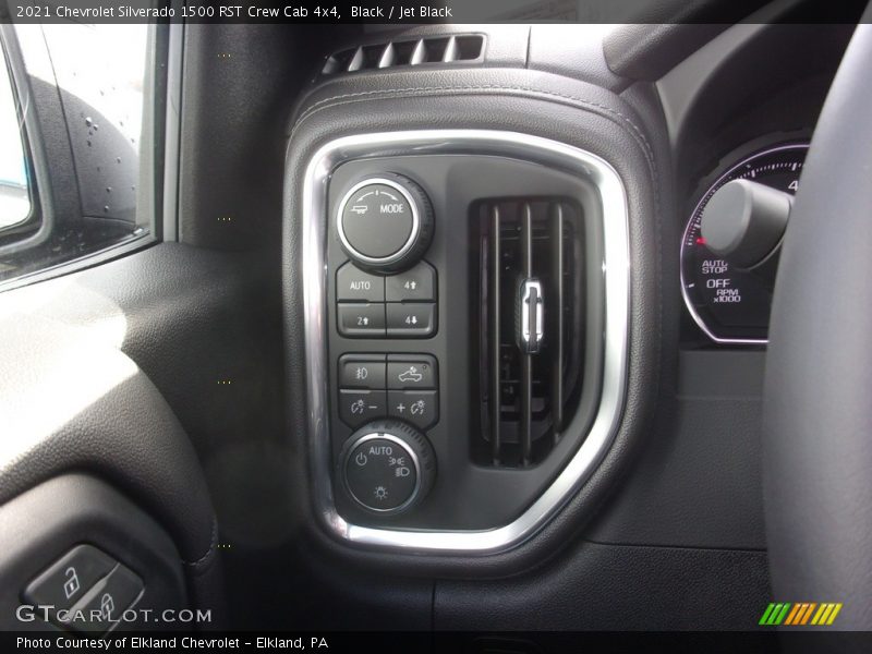 Black / Jet Black 2021 Chevrolet Silverado 1500 RST Crew Cab 4x4