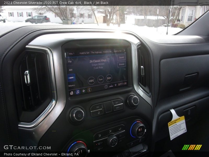 Black / Jet Black 2021 Chevrolet Silverado 1500 RST Crew Cab 4x4
