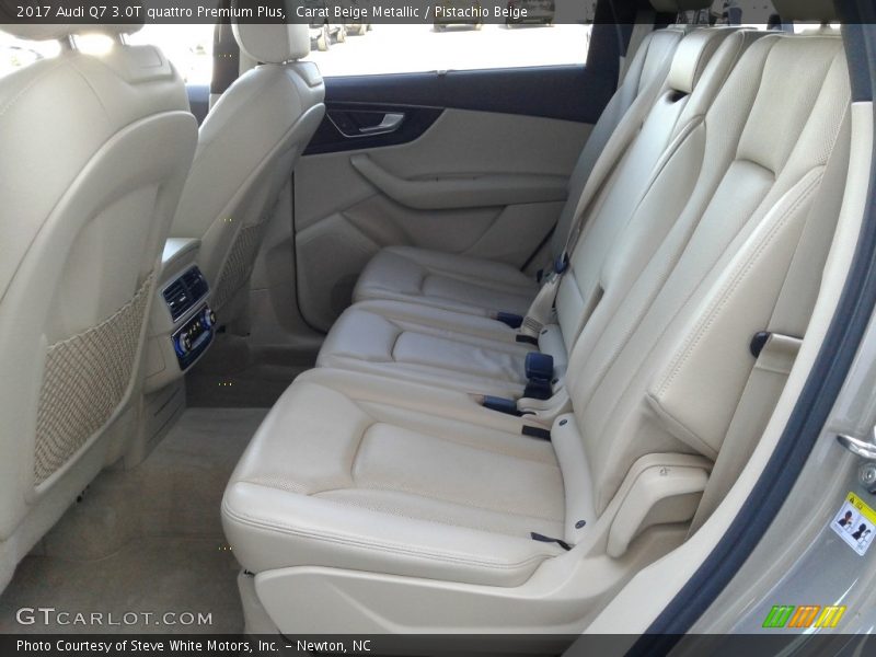 Carat Beige Metallic / Pistachio Beige 2017 Audi Q7 3.0T quattro Premium Plus