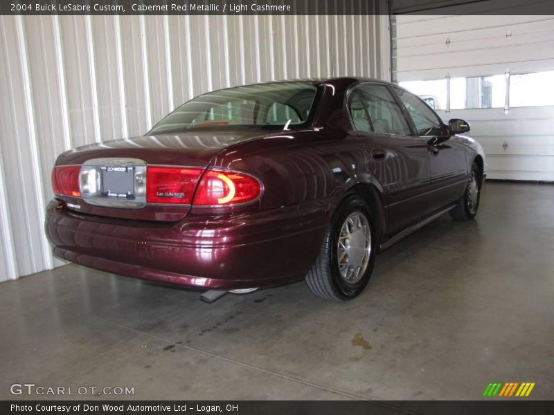 Cabernet Red Metallic / Light Cashmere 2004 Buick LeSabre Custom