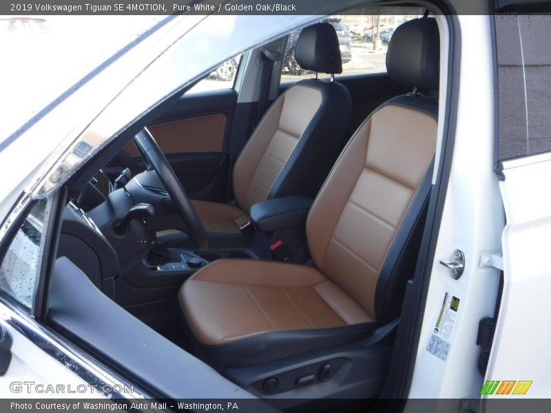 Front Seat of 2019 Tiguan SE 4MOTION