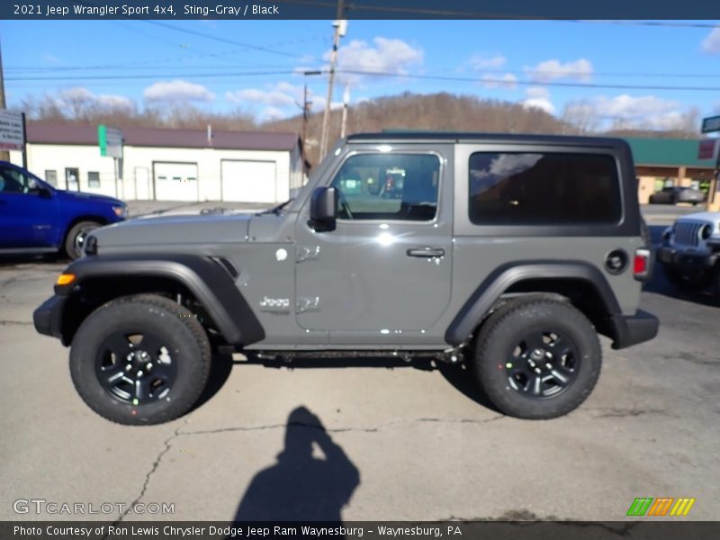 Sting-Gray / Black 2021 Jeep Wrangler Sport 4x4