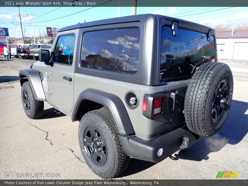 Sting-Gray / Black 2021 Jeep Wrangler Sport 4x4