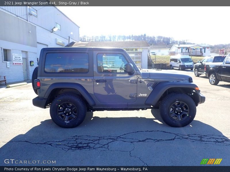 Sting-Gray / Black 2021 Jeep Wrangler Sport 4x4
