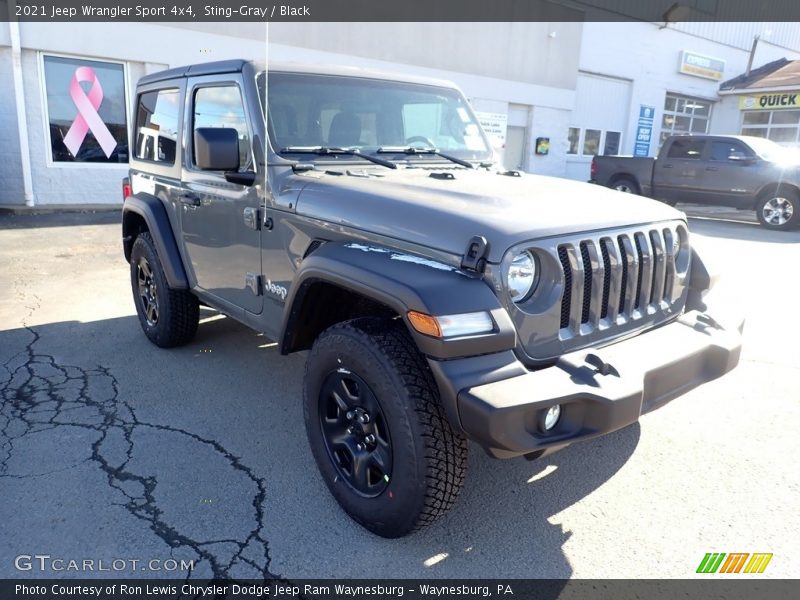 Sting-Gray / Black 2021 Jeep Wrangler Sport 4x4