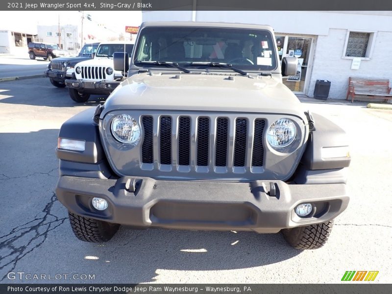 Sting-Gray / Black 2021 Jeep Wrangler Sport 4x4