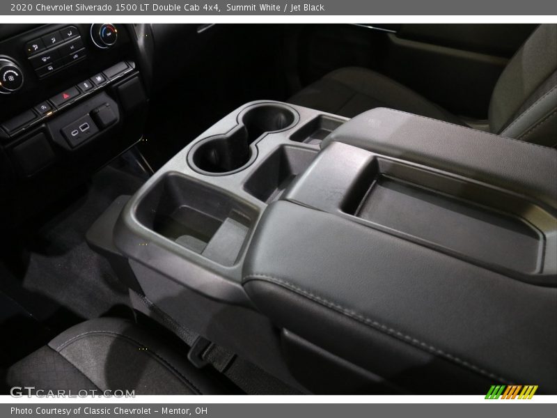 Summit White / Jet Black 2020 Chevrolet Silverado 1500 LT Double Cab 4x4