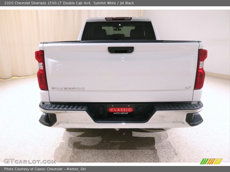 Summit White / Jet Black 2020 Chevrolet Silverado 1500 LT Double Cab 4x4