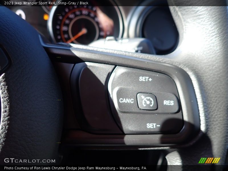 Sting-Gray / Black 2021 Jeep Wrangler Sport 4x4