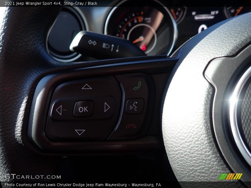Sting-Gray / Black 2021 Jeep Wrangler Sport 4x4