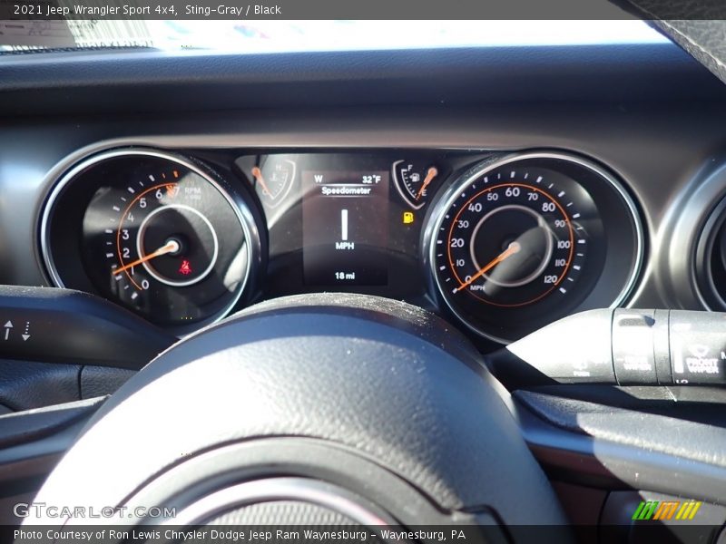Sting-Gray / Black 2021 Jeep Wrangler Sport 4x4