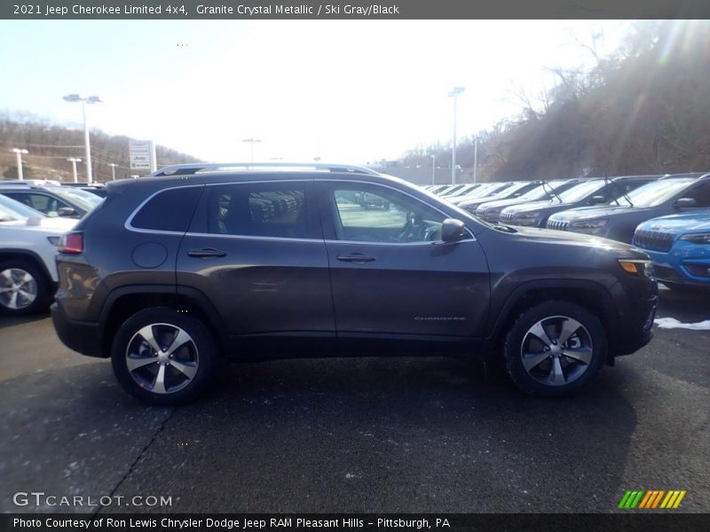 Granite Crystal Metallic / Ski Gray/Black 2021 Jeep Cherokee Limited 4x4