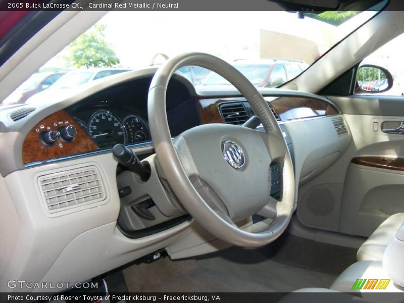 Cardinal Red Metallic / Neutral 2005 Buick LaCrosse CXL