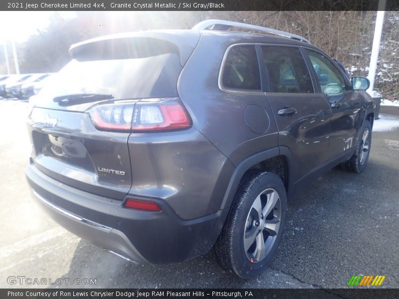 Granite Crystal Metallic / Ski Gray/Black 2021 Jeep Cherokee Limited 4x4