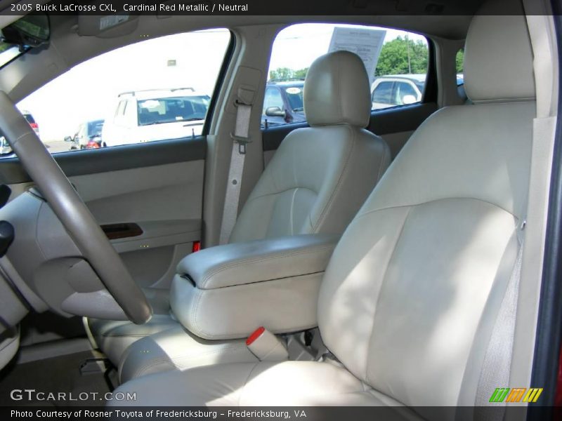 Cardinal Red Metallic / Neutral 2005 Buick LaCrosse CXL