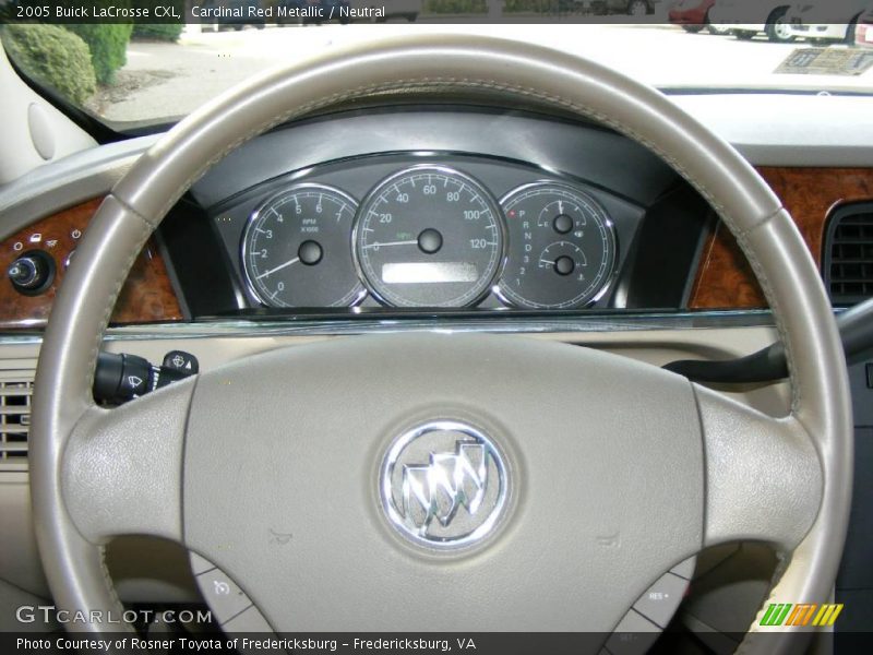 Cardinal Red Metallic / Neutral 2005 Buick LaCrosse CXL