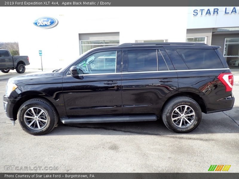 Agate Black Metallic / Ebony 2019 Ford Expedition XLT 4x4