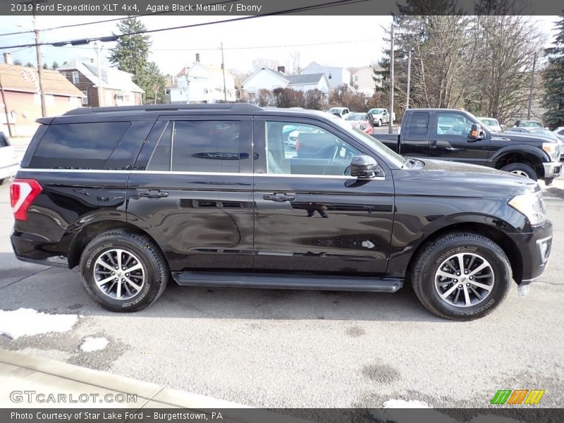 Agate Black Metallic / Ebony 2019 Ford Expedition XLT 4x4