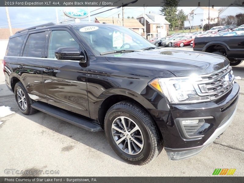 Agate Black Metallic / Ebony 2019 Ford Expedition XLT 4x4