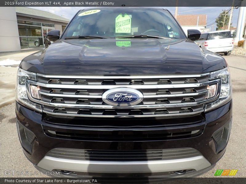 Agate Black Metallic / Ebony 2019 Ford Expedition XLT 4x4
