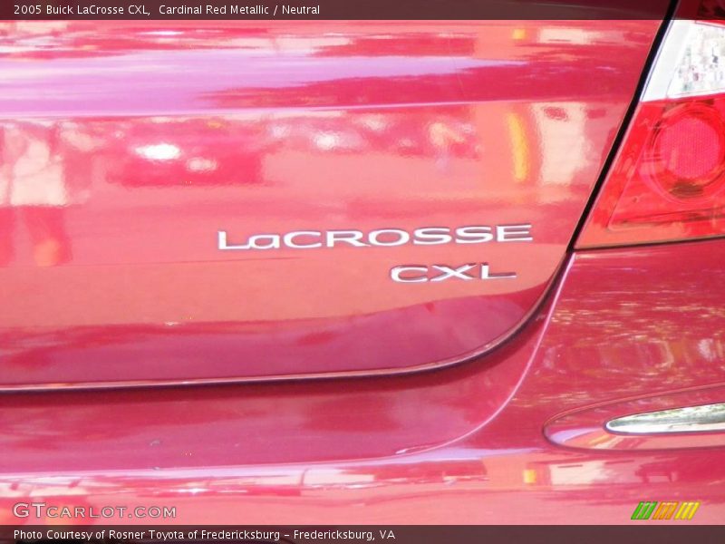 Cardinal Red Metallic / Neutral 2005 Buick LaCrosse CXL