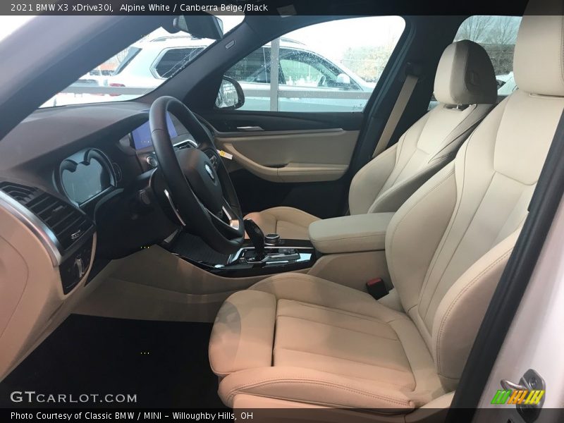 Alpine White / Canberra Beige/Black 2021 BMW X3 xDrive30i