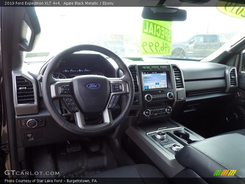 Agate Black Metallic / Ebony 2019 Ford Expedition XLT 4x4