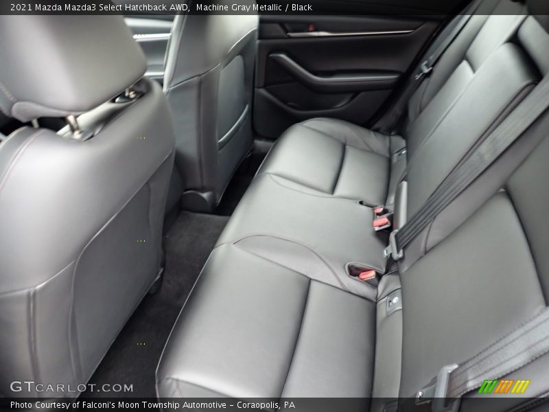 Rear Seat of 2021 Mazda3 Select Hatchback AWD