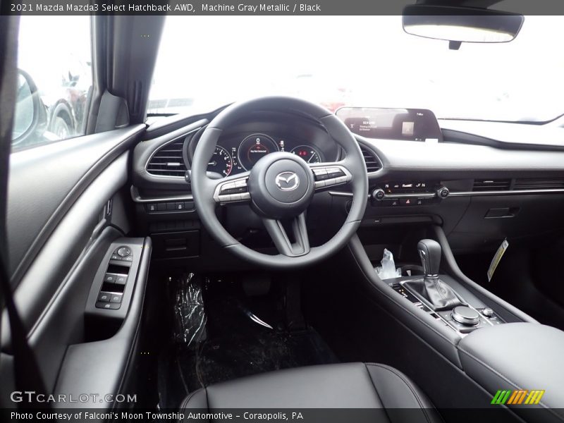 Front Seat of 2021 Mazda3 Select Hatchback AWD
