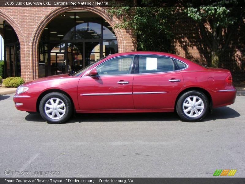 Cardinal Red Metallic / Neutral 2005 Buick LaCrosse CXL