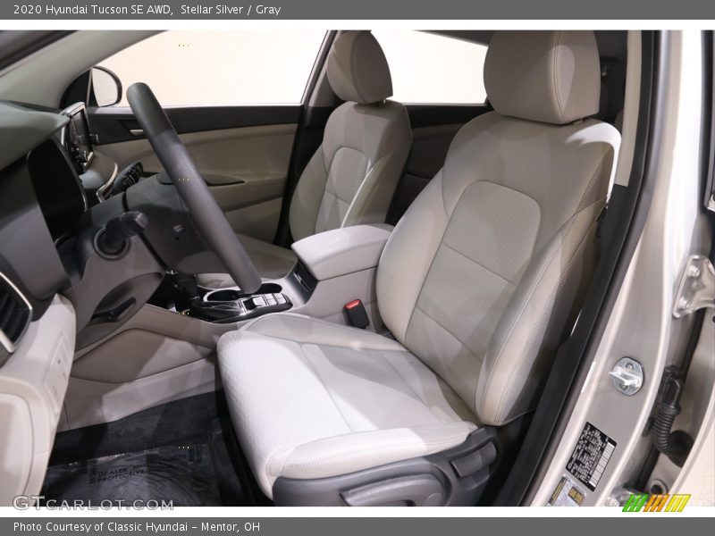Front Seat of 2020 Tucson SE AWD