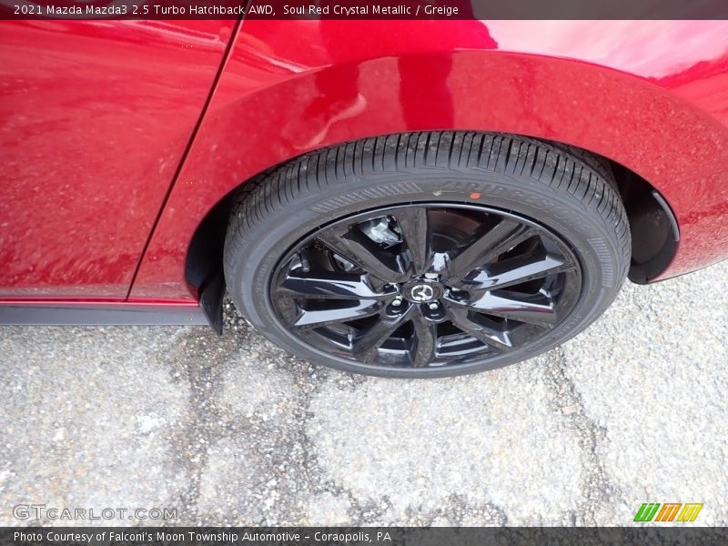  2021 Mazda3 2.5 Turbo Hatchback AWD Wheel