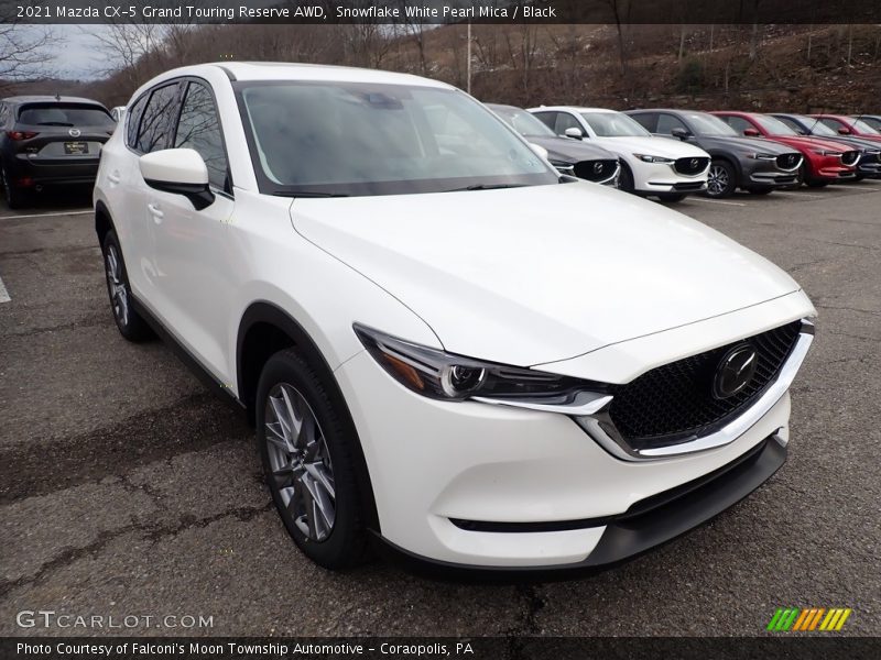 Front 3/4 View of 2021 CX-5 Grand Touring Reserve AWD