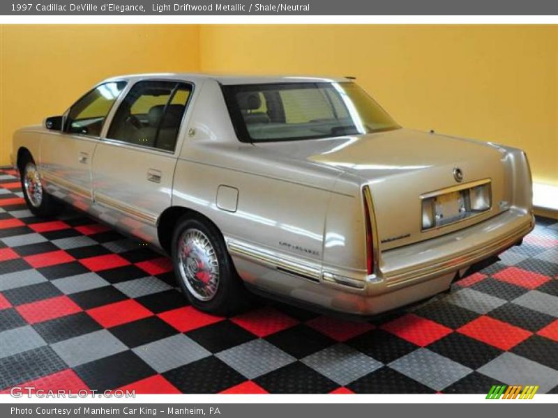 Light Driftwood Metallic / Shale/Neutral 1997 Cadillac DeVille d'Elegance