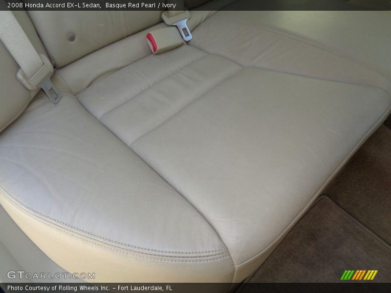 Basque Red Pearl / Ivory 2008 Honda Accord EX-L Sedan