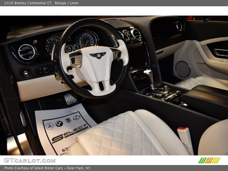 Front Seat of 2016 Continental GT 