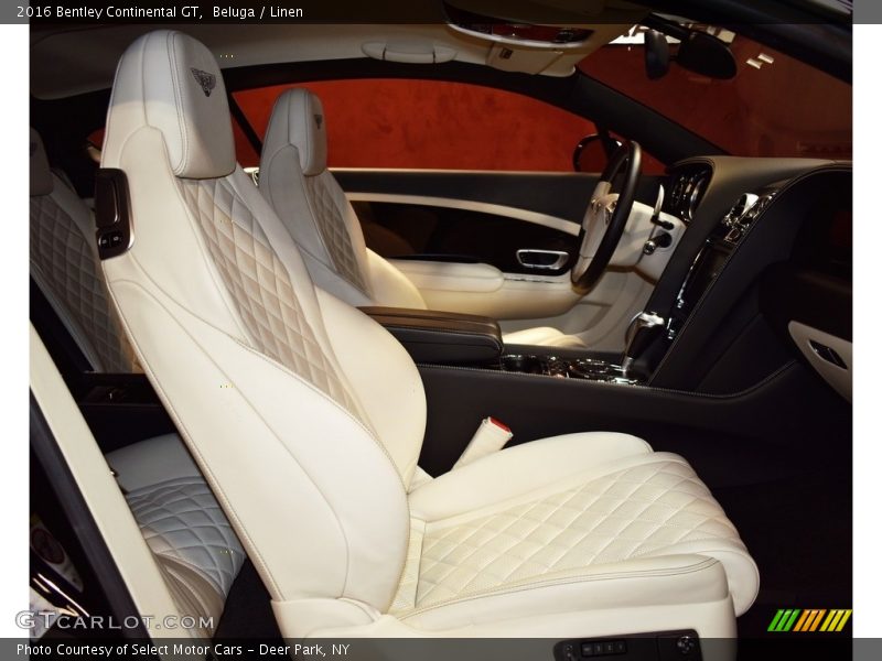 Front Seat of 2016 Continental GT 