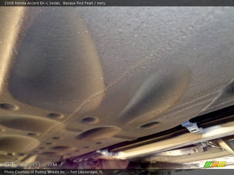Basque Red Pearl / Ivory 2008 Honda Accord EX-L Sedan