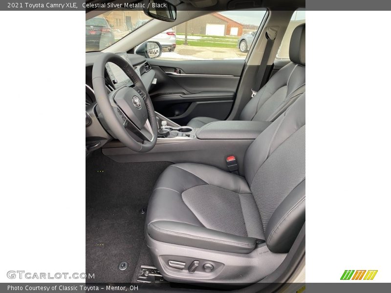 Front Seat of 2021 Camry XLE