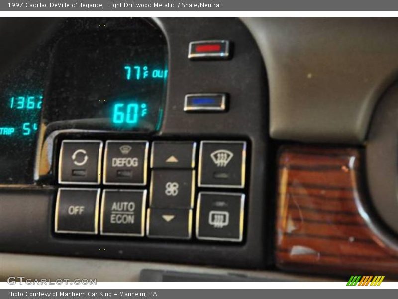 Light Driftwood Metallic / Shale/Neutral 1997 Cadillac DeVille d'Elegance