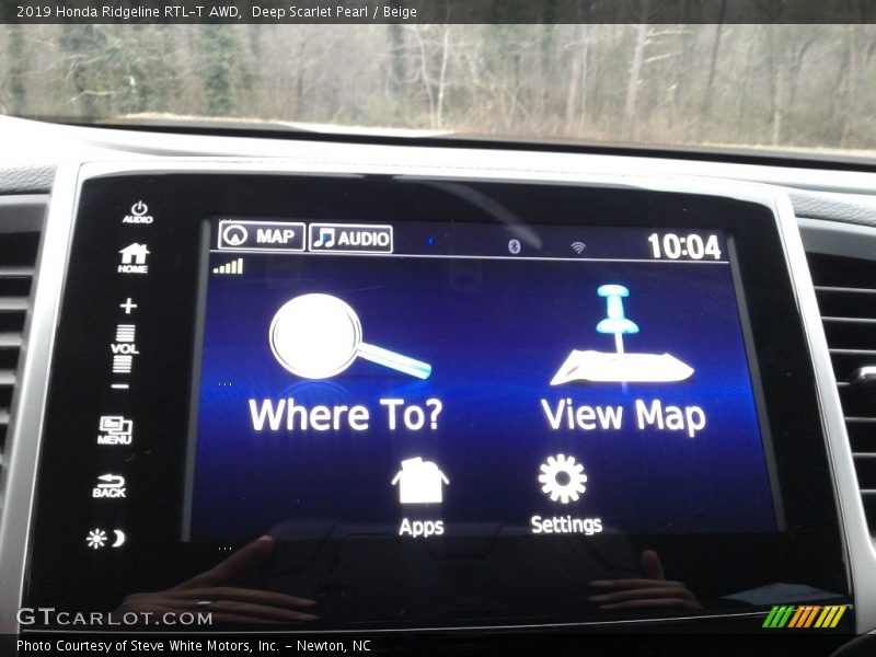 Deep Scarlet Pearl / Beige 2019 Honda Ridgeline RTL-T AWD